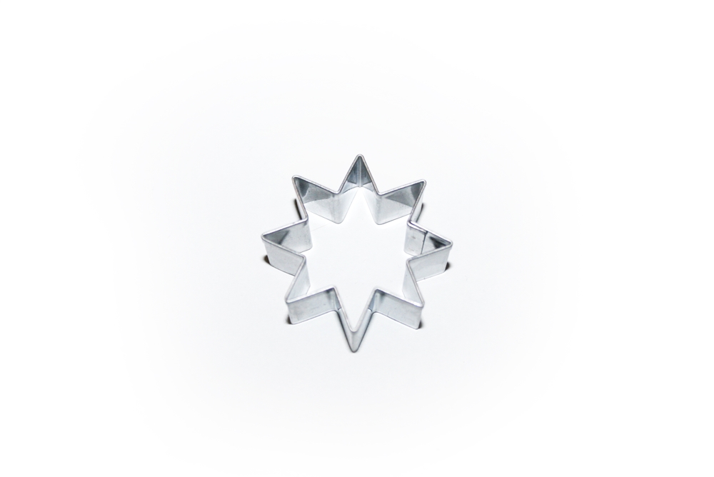 Star – cookie cutter, 8-pointed, 40 mm, stainless steel