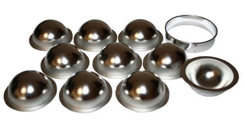 Weihnachtskugeln – Set von Backförmchen (11 St.)