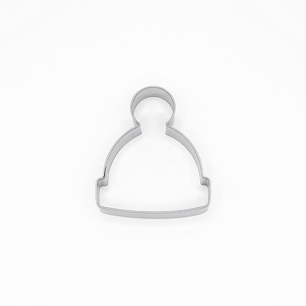 Čepice – vykrajovátko, nerez