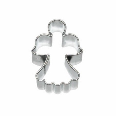Angel – cookie cutter, 25 mm, tinplate