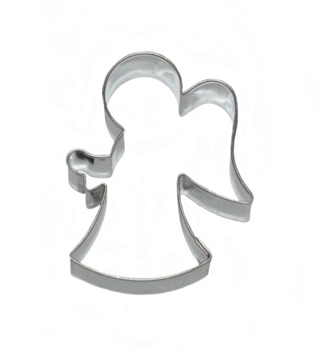 Angel in profile – cookie cutter, tinplate