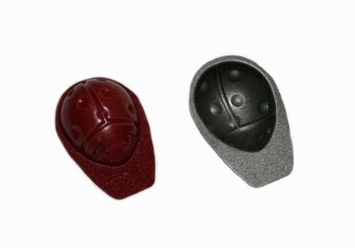 Ladybug – set of small baking moulds (20 pcs), non-stick Teflon