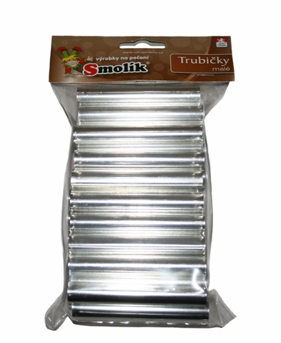 Small cream rolls – set (30 pcs), tinplate