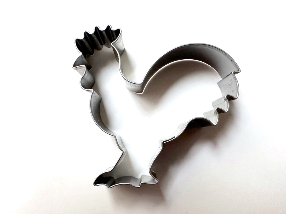 Hahn III. – Ausstechform, 65 mm, Edelstahl