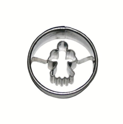 Rädchen / Engelchen – kleine Ausstechform, Edelstahl