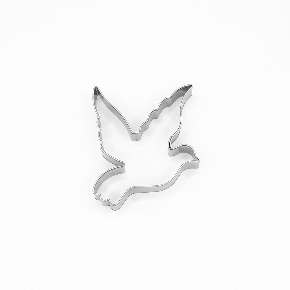 Taube – Ausstechform, 30 mm, Edelstahl