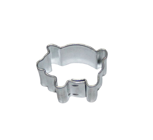 Piglet – miniature cookie cutter, tinplate