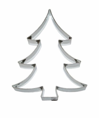 Tannenbaum – große Ausstechform, Weißblech