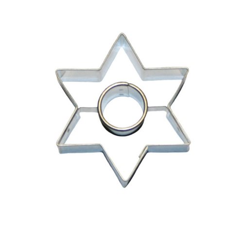 Hvězda / kolečko – větší vykrajovátko, pocín