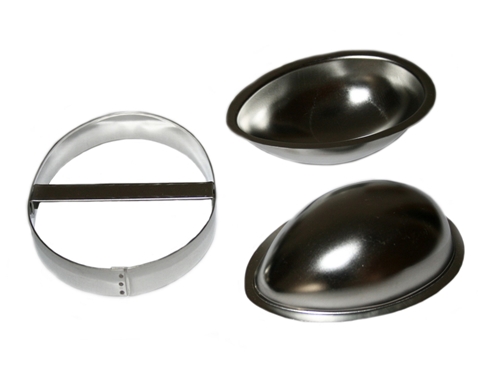 Lebkuchen-Ostereier – Set von großen Backförmchen (3 St.)