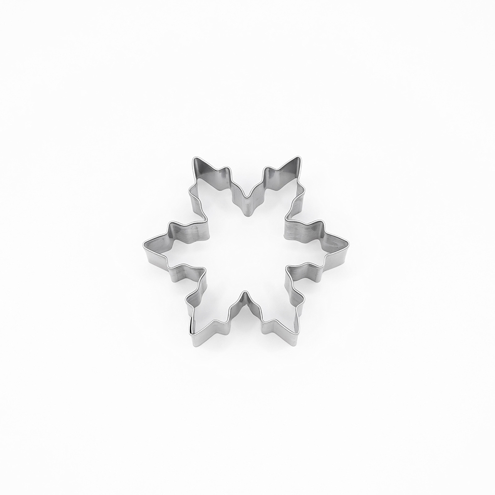 Snowflake II – cookie cutter, 55 mm, stainless steel