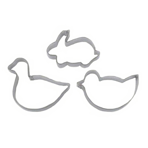 Sada jarních vykrajovátek (3 ks), pocín