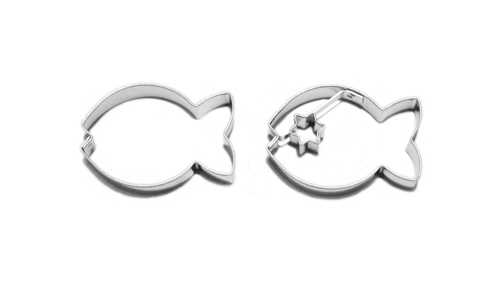Fish – cookie cutters (2 pcs), tinplate