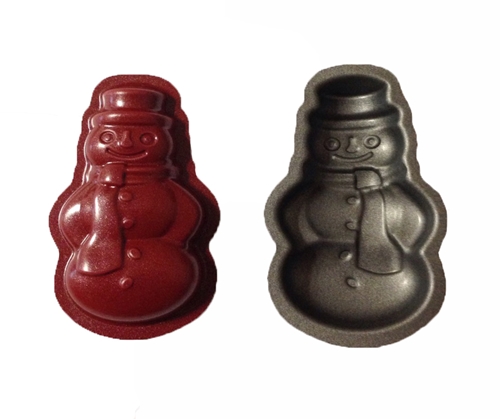 Sněhulák – sada formiček, 20 ks, teflon