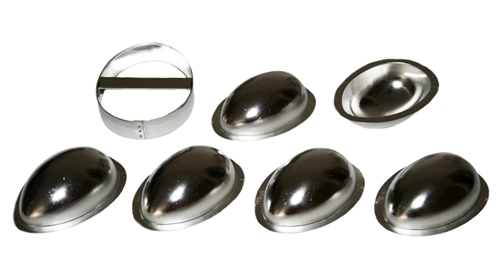 Lebkuchen-Ostereier – Set von kleinen Backförmchen (7 St.)