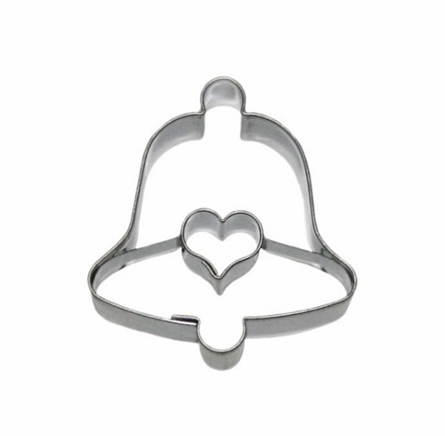 Zvonek III. / srdíčko – vykrajovátko, nerez