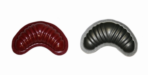 Vanillekipferl – Set von kleinen Backförmchen, 20 St., Teflon