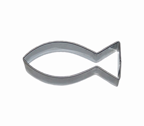 Křesťanská ryba – vykrajovátko