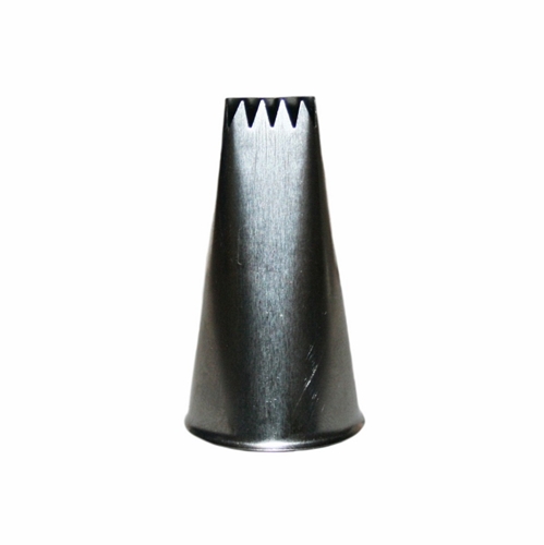 Basketweave piping tip – 4 teeth