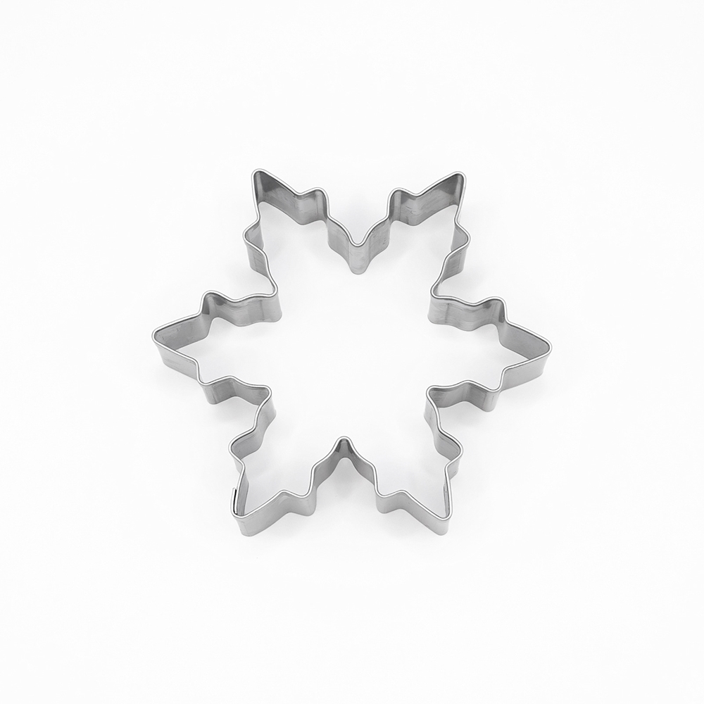 Schneeflocke II. – Ausstechform, 75 mm, Edelstahl