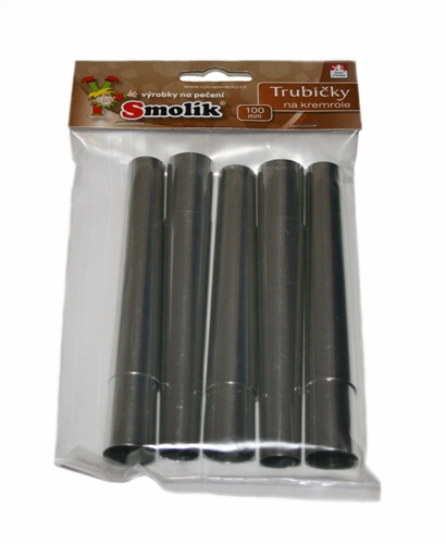 Cream rolls – set (10 pcs), 100 mm, tinplate