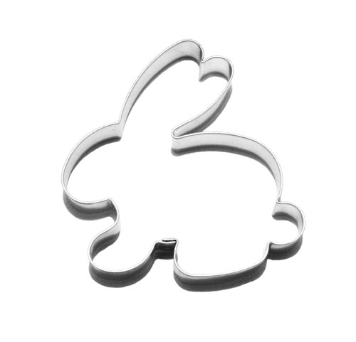 Bunny II – cookie cutter, tinplate