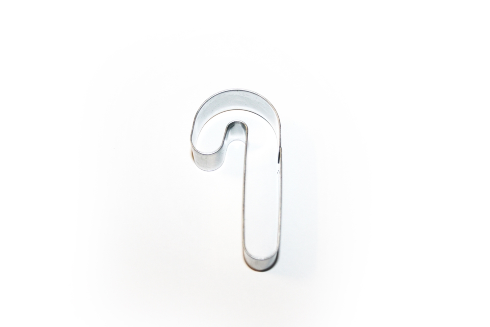 Candy Cane – cookie cutter, stainless steel