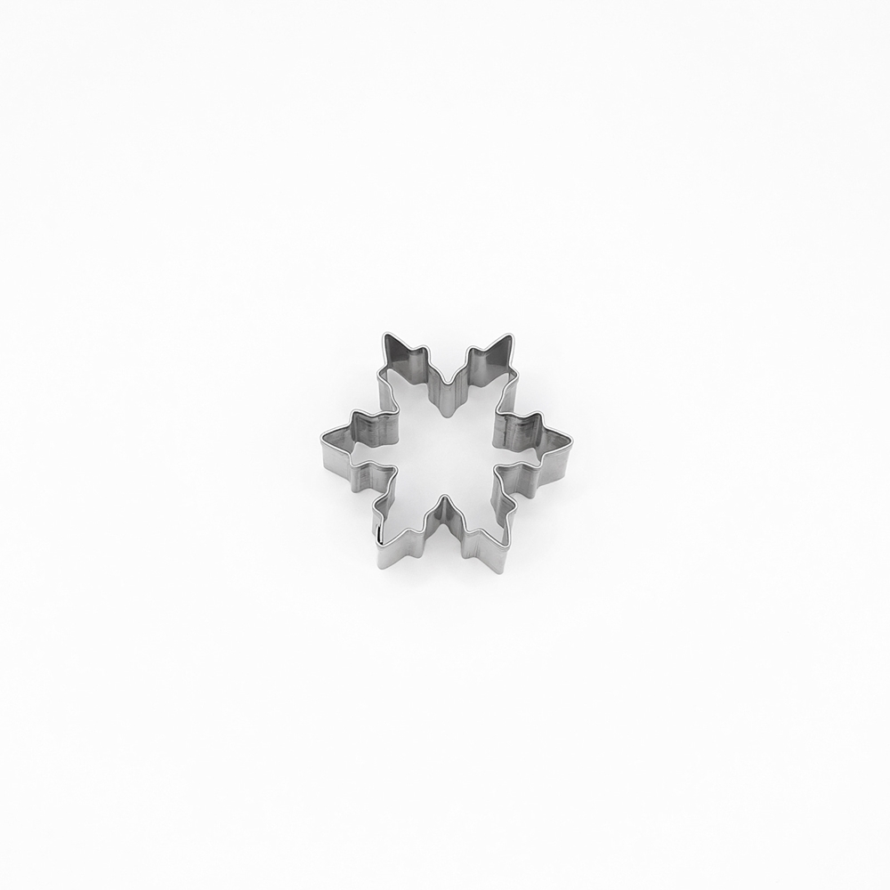 Vločka II. – vykrajovátko, 37 mm, nerez