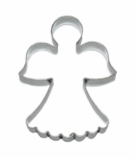 Weihnachtsengel – mittelgroße Ausstechform, Weißblech